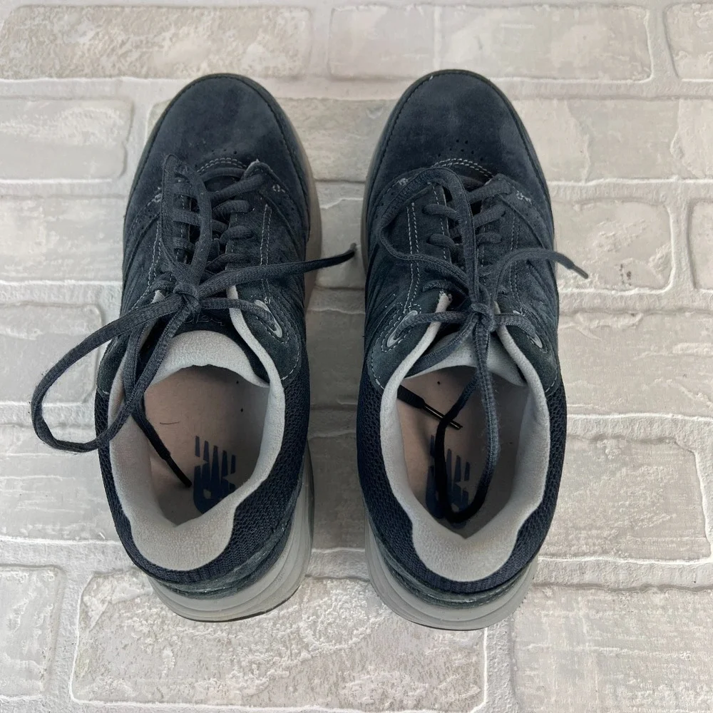 New Balance 928v3 Sneakers Walking Shoes Womens 7.5 Navy Blue Suede WW928NV3